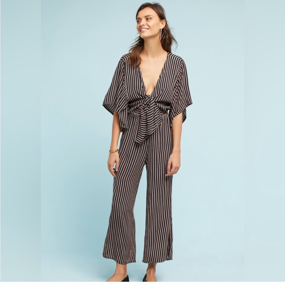 Faithfull the Brand Striped Tilos Jumpsuit